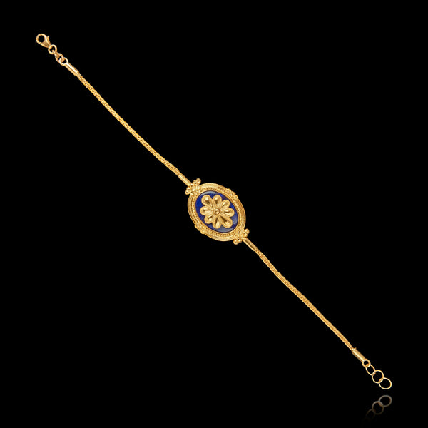 Γυναικείο Χρυσό Χειροποίητο Βραχιόλι 18K 18538