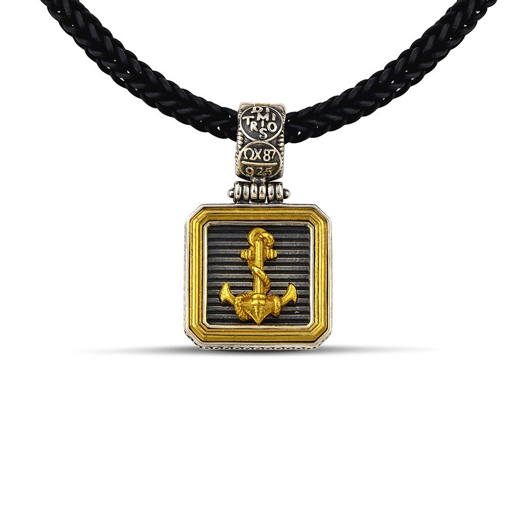 Women's Dimitrios Exclusive Double Sided Silver Pendant M135-8