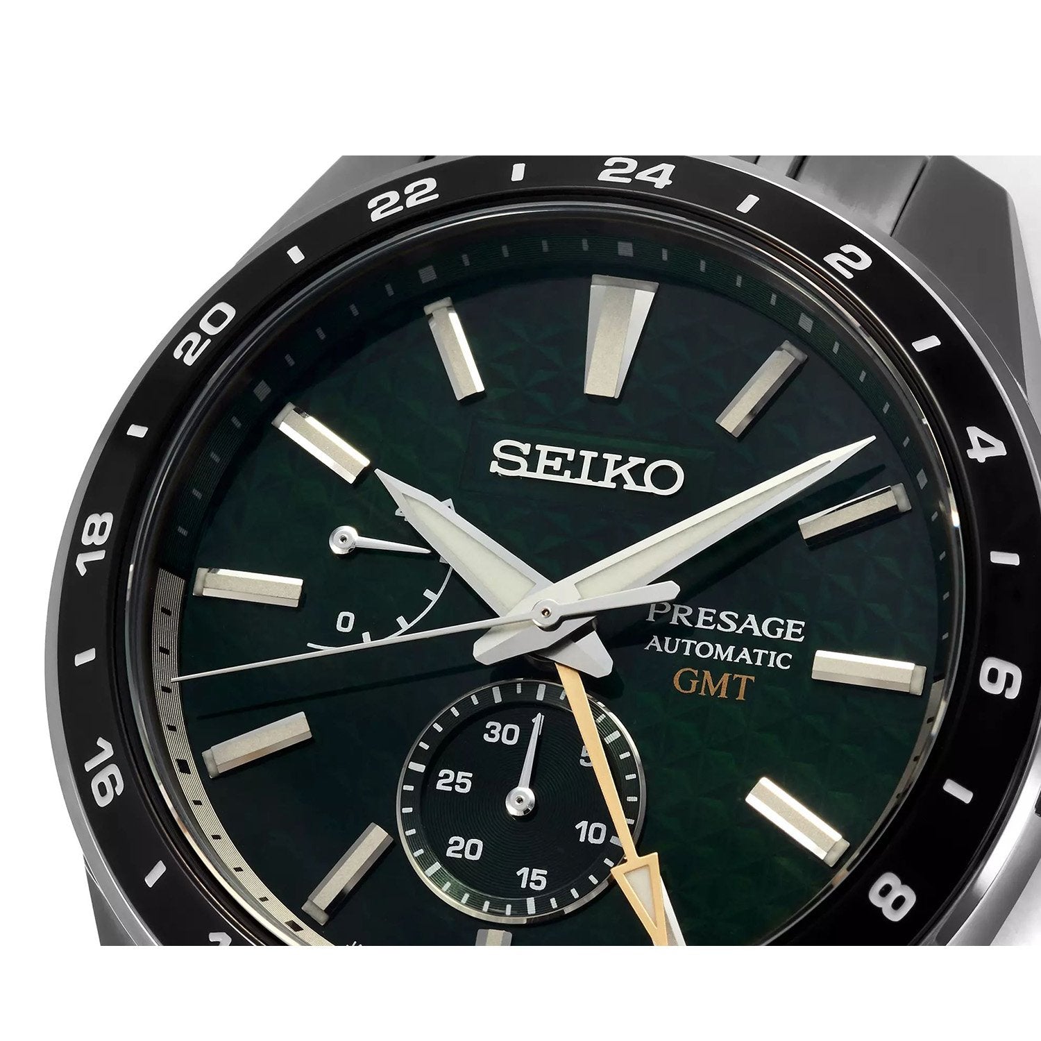 Seiko Presage Sharp Edged GMT Mens Watch SPB219J1
