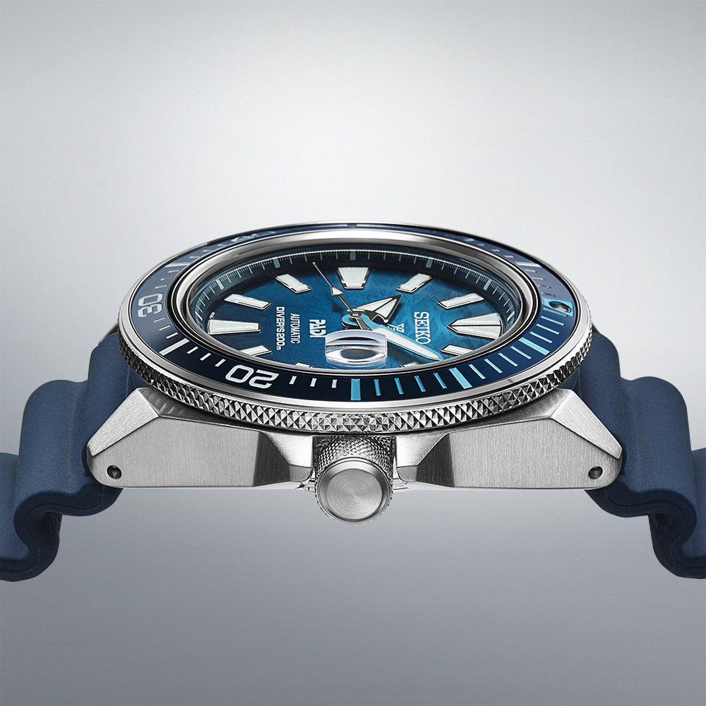 SEIKO Prospex Mens Watch SRPJ93K1 'Great Blue' Samurai Scuba PADI Special Edition