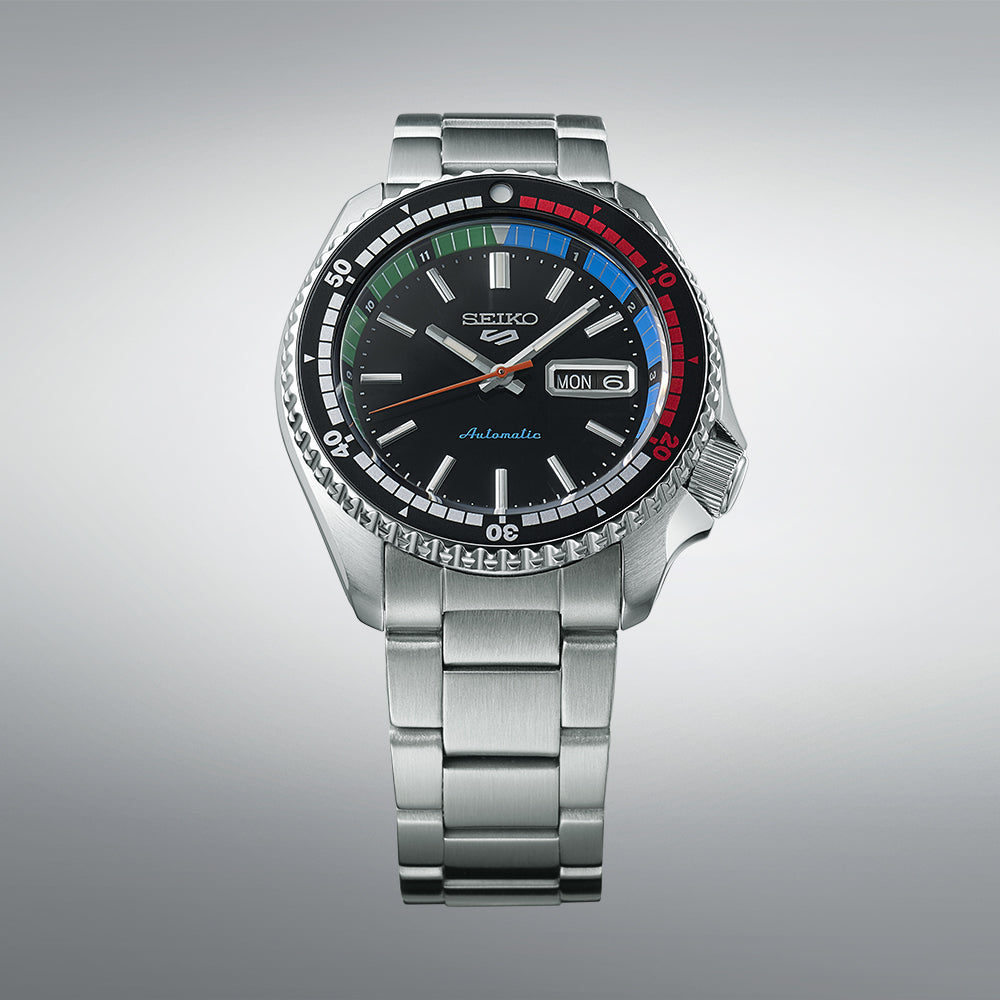 Seiko Series 5 Sports The 'New Regatta Timer' Retro Colour Collection Automatic SRPK13K1