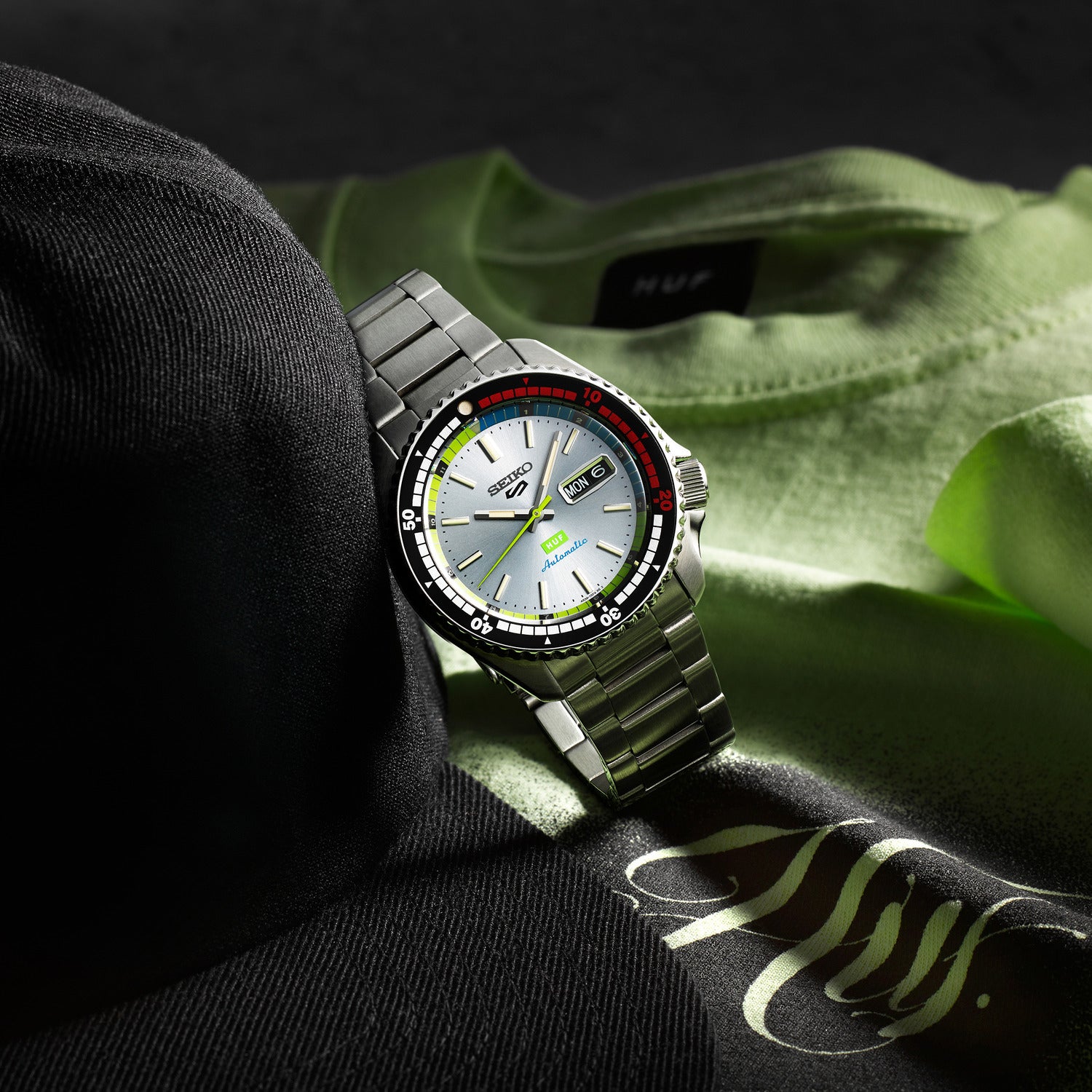 Seiko Series 5 Sports SRPL33K1 HUF L.E. Automatic Mens Watch