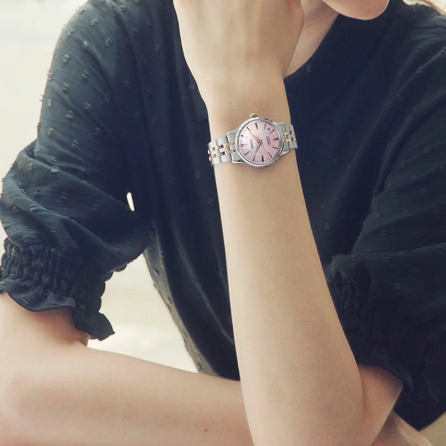 Seiko Presage Cocktail Time 'Sakura Aviation' Limited edition