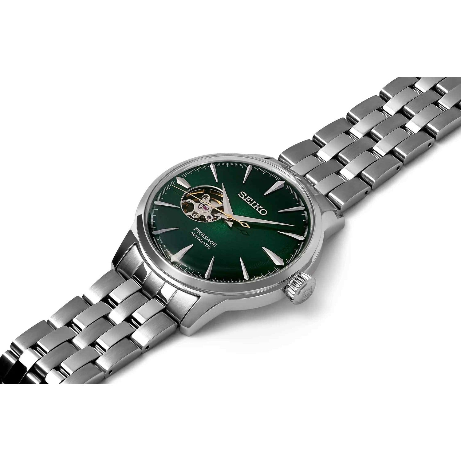Seiko Presage Cocktail Time: 'Grasshopper' Mens Watch SSA441J1