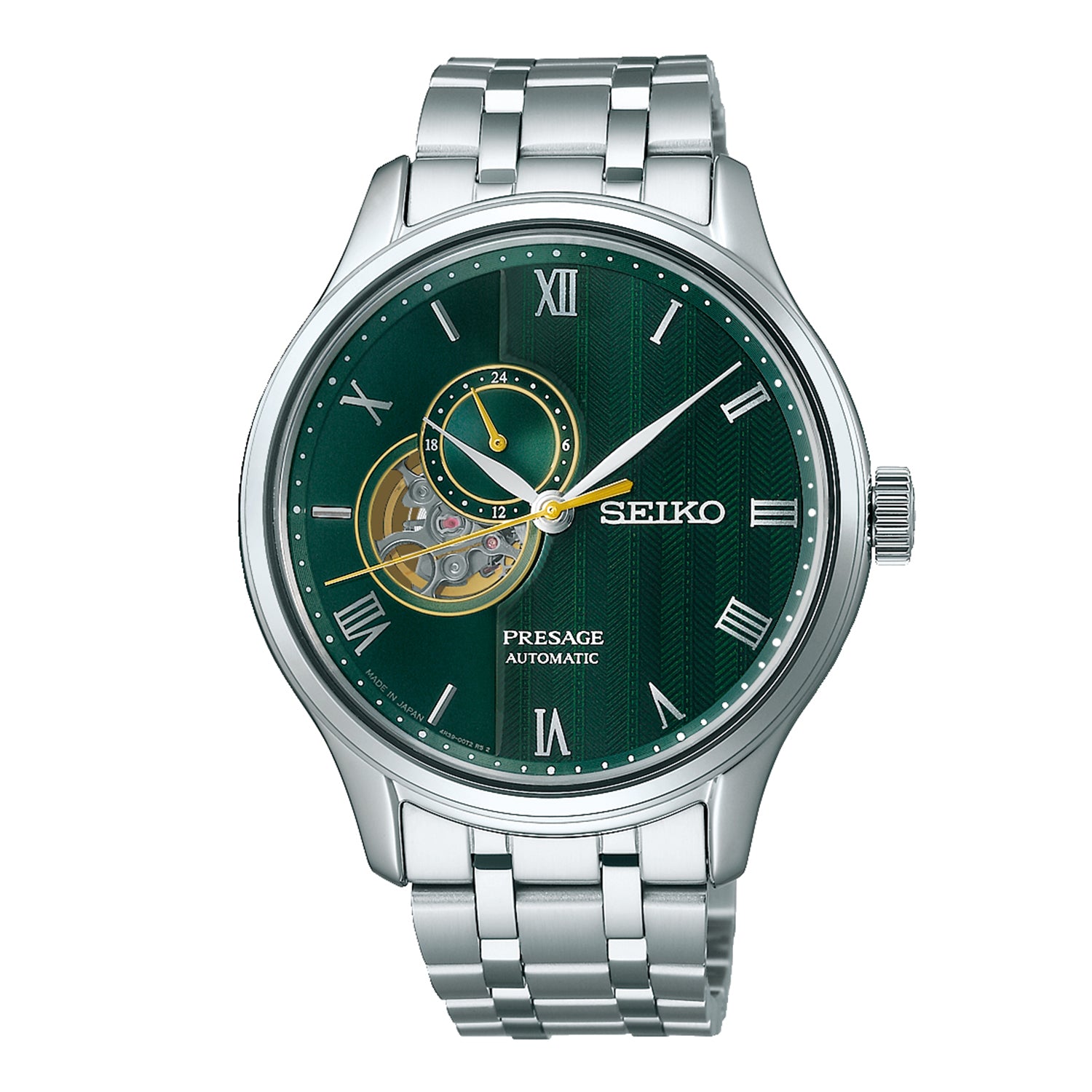 Seiko Presage 'Japanese Zen Gardens' in Fern green Mens Watch SSA463J1