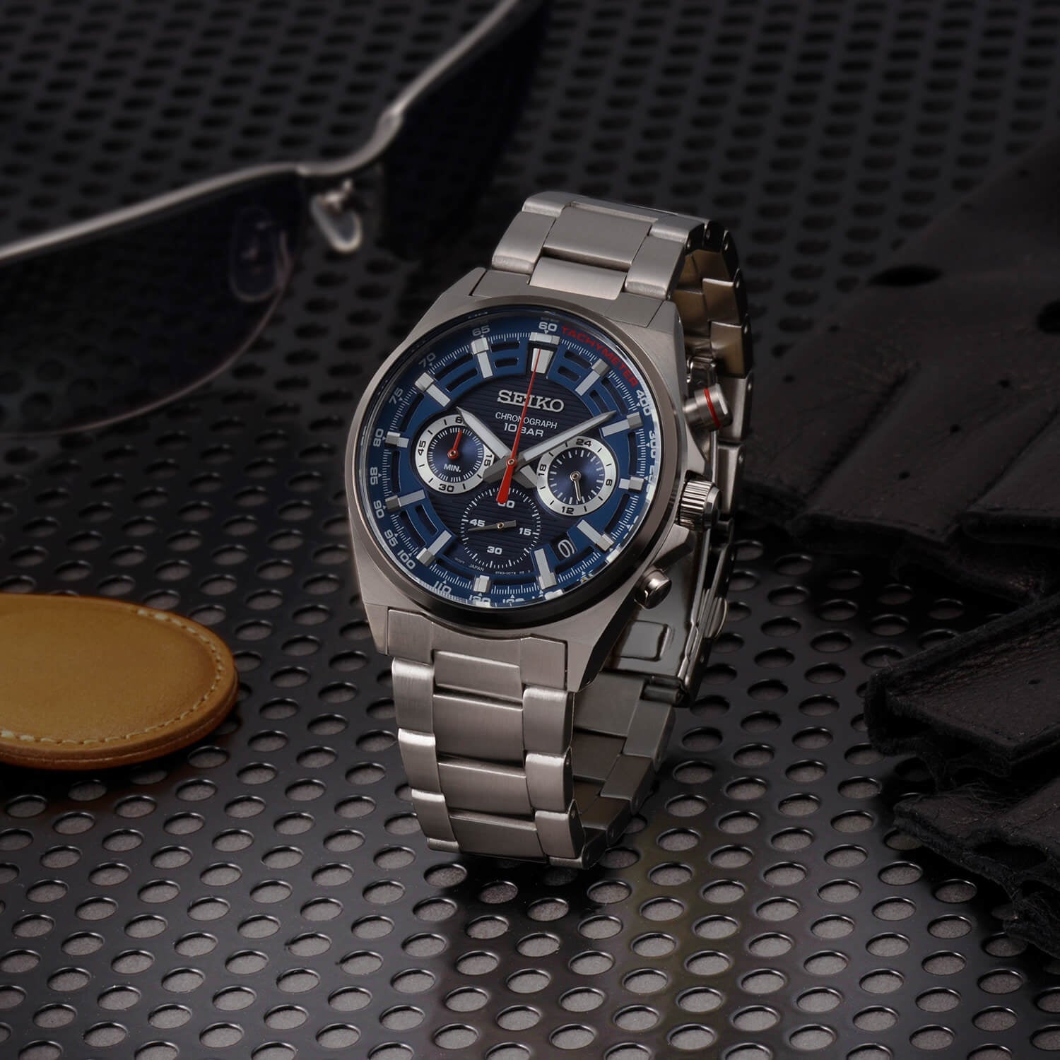 Seiko Racing Sports Mens Watch SSB407P1