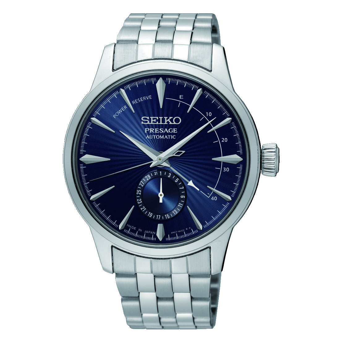 Seiko Presage Cocktail Time: 'The Blue Moon' Mens Watch SSA347J1