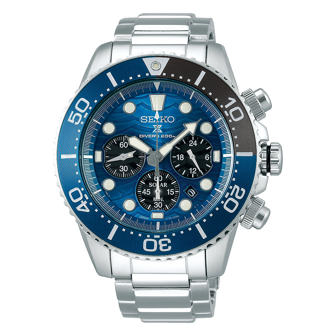 Seiko Prospex Save The Ocean Chronograph Mens Watch SSC741P1