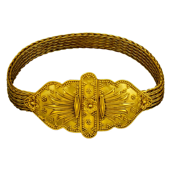 Γυναικείο Χρυσό Βραχιόλι Βυζαντινό 22Κ 948