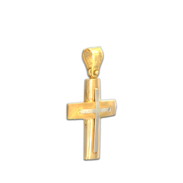 Ανδρικός Χρυσός Σταυρός 14K 12184