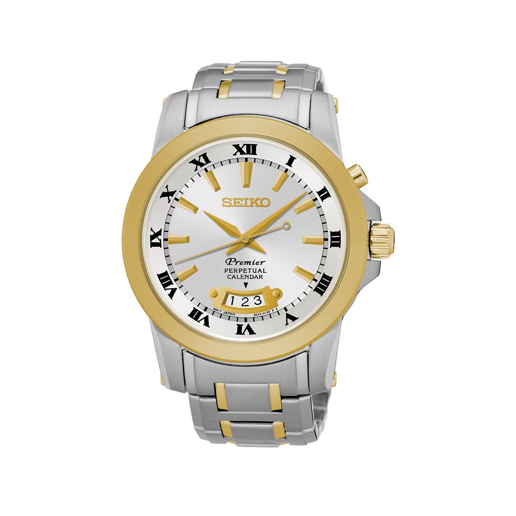 Seiko Premier Perpetual Mens Watch SNQ148P1