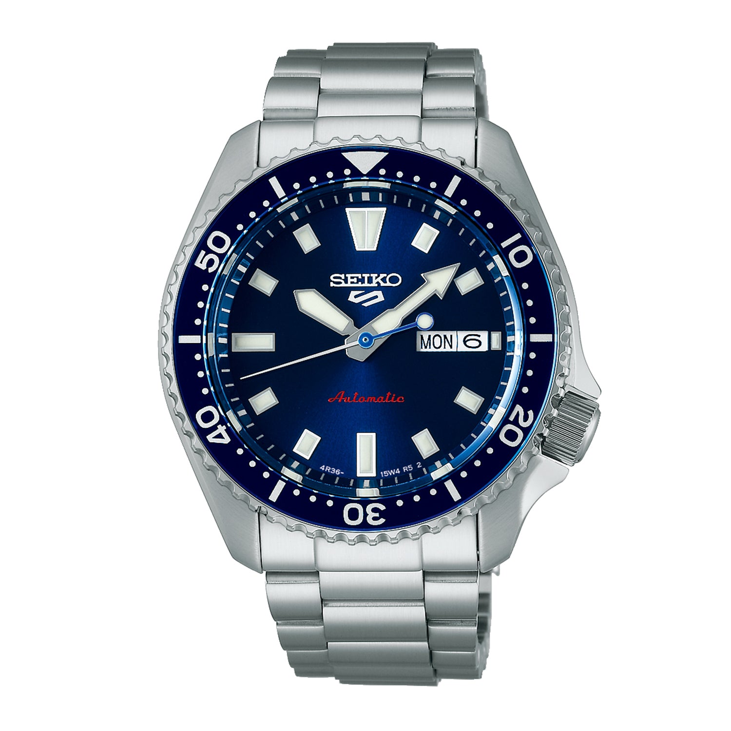 Seiko 5 Sports SKX Redux in Koniro Blue Mens Watch SRPL83K1