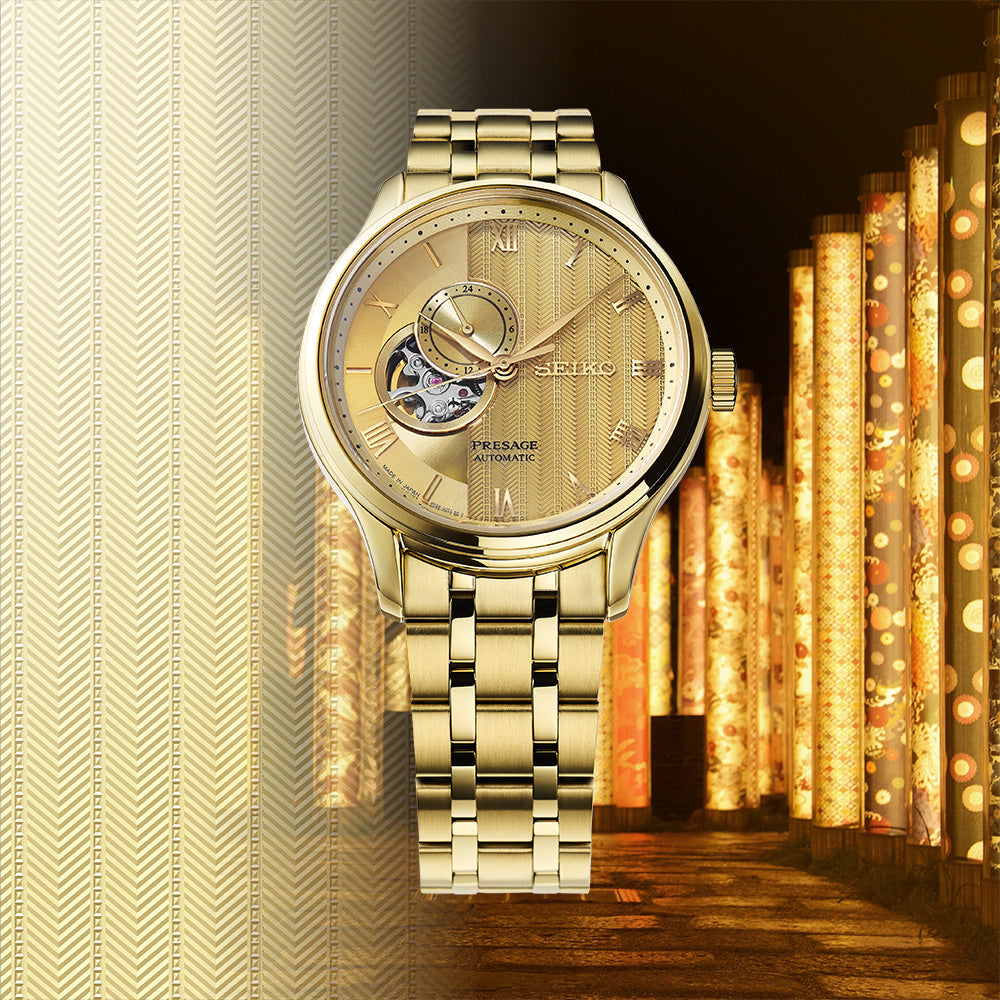 Seiko Presage 'Japanese Zen Gardens' “Kyoto Golden Age”