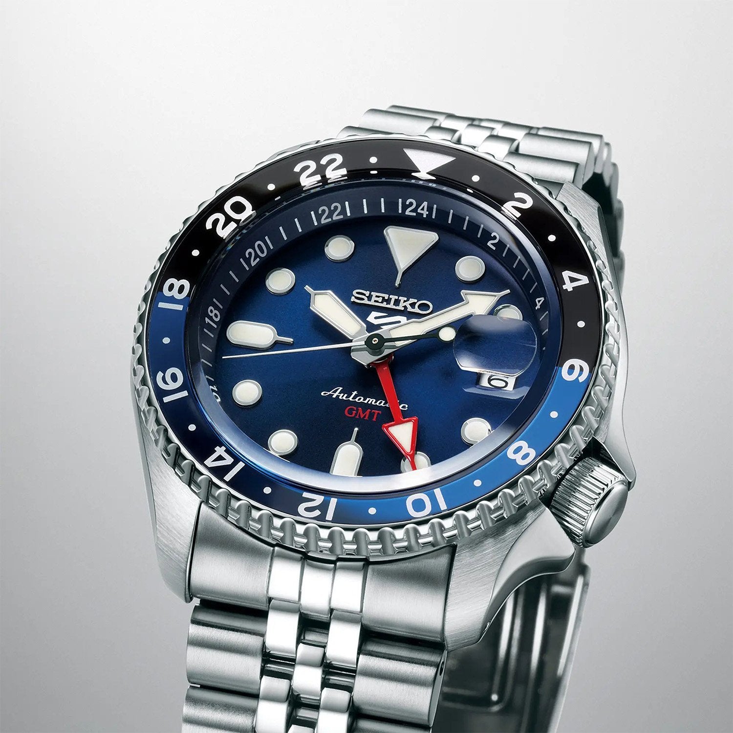 Seiko 5 Sports 'Blueberry' GMT SKX Re-Interpretation Mens Watch SSK003K1