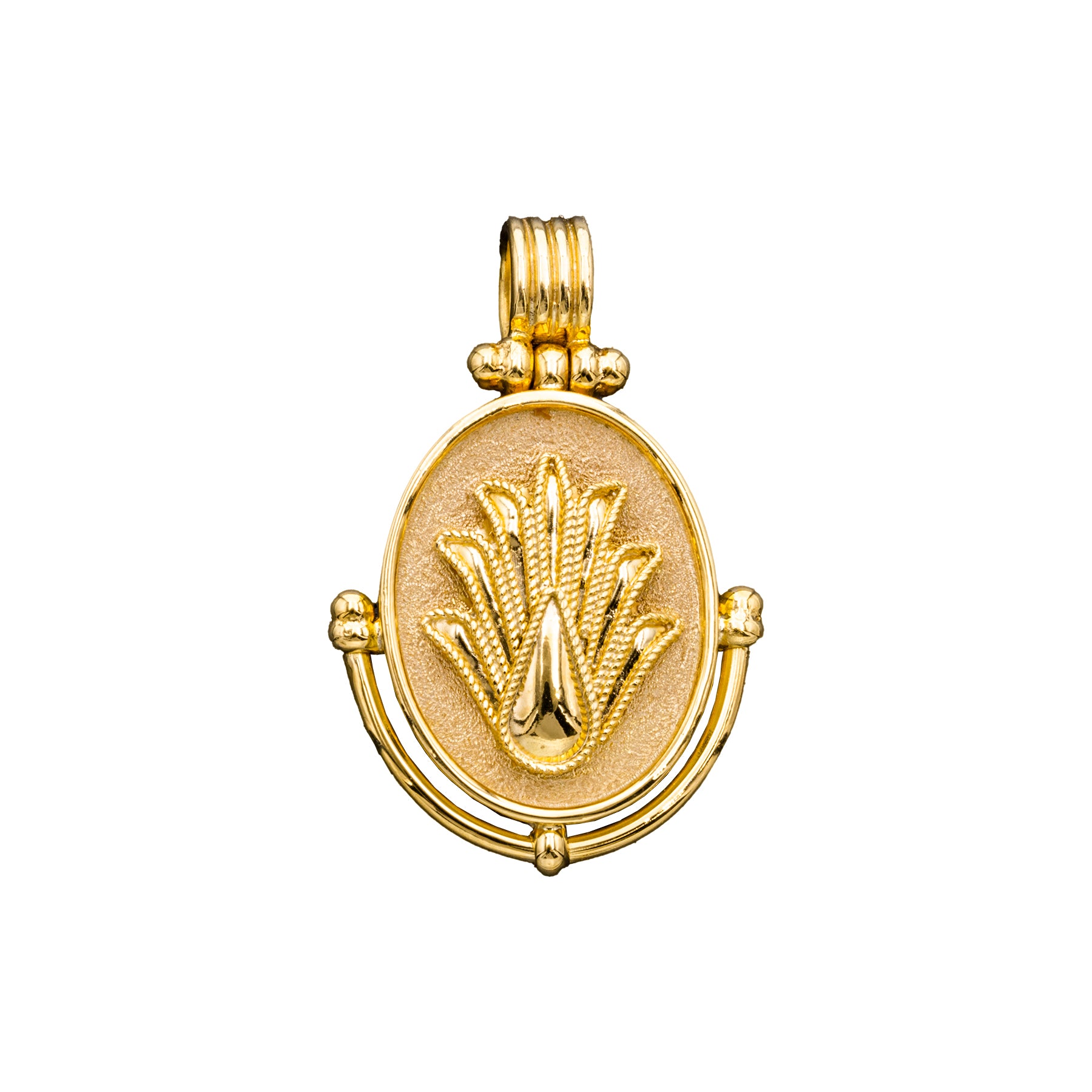 Γυναικείο Χρυσό Μενταγιόν 18K 16386