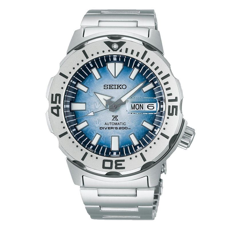 Seiko Prospex Mens Watch SRPG57K1 Antarctica Monster 'Save The Ocean'