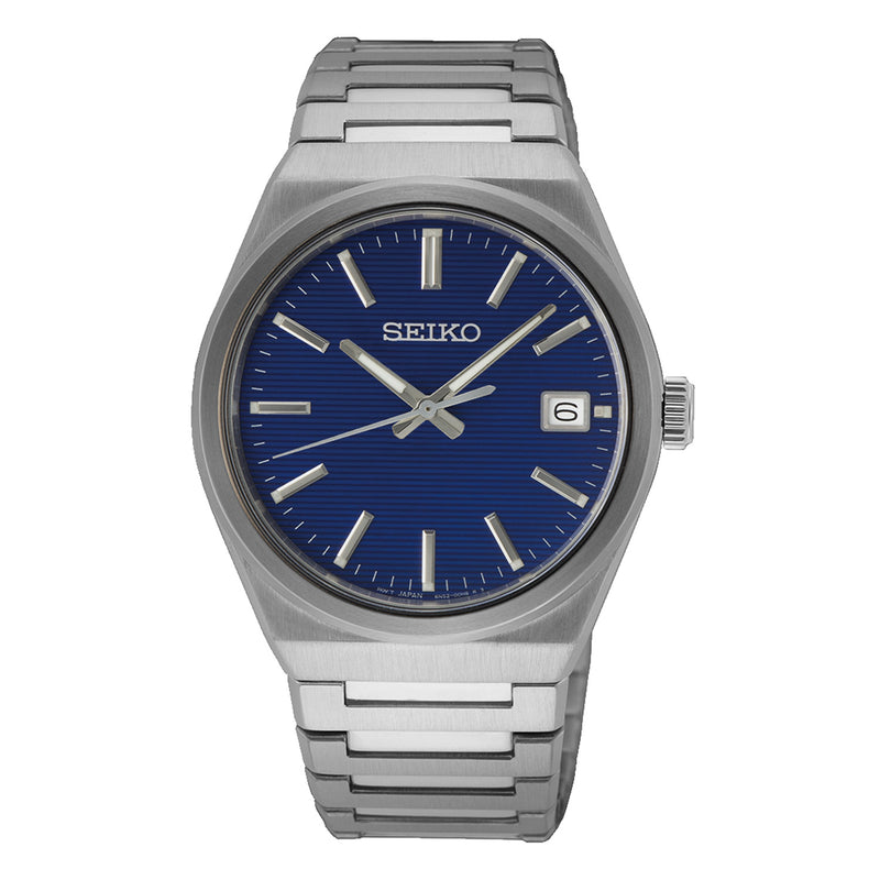 Seiko Essential Time Mens Watch SUR555P1